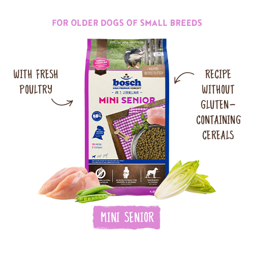 Bosch High Premium Concept Mini Senior Dog Food 2.5kg