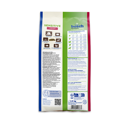 Bosch High Premium Concept Sensitive Lamb and Rice Dog Food 15kg