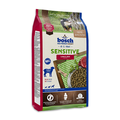 Bosch High Premium Concept Sensitive Lamb and Rice Dog Food 3kg