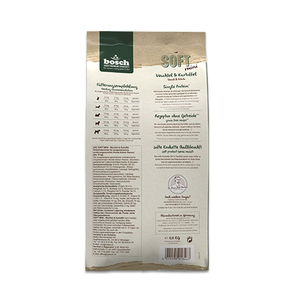 Bosch High Premium Soft Plus Mini Quail and Potato Dog Food 10kg