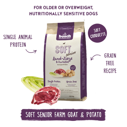 Bosch High Premium Soft Plus Senior Country Goat and Potato 2.5kg
