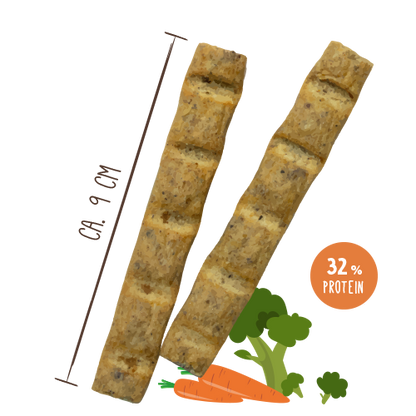 Bosch Sammy’s Snacks Fitness Slice with Broccoli and Carrots
