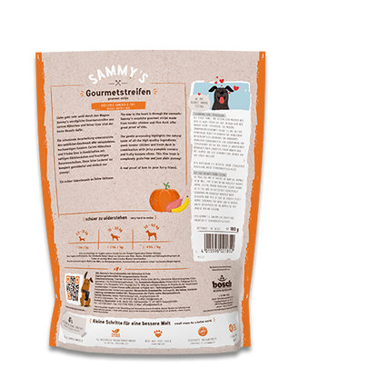 Bosch Sammy's Snacks Sammy's Gourmet Strips Chicken and Duck