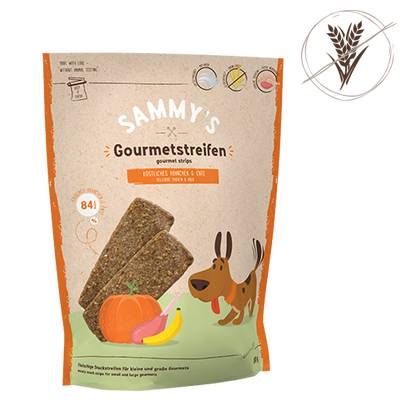 Bosch Sammy's Snacks Sammy's Gourmet Strips Chicken and Duck