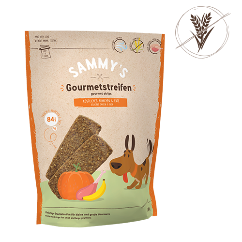 Bosch Sammy's Snacks Sammy's Gourmet Strips Chicken and Duck