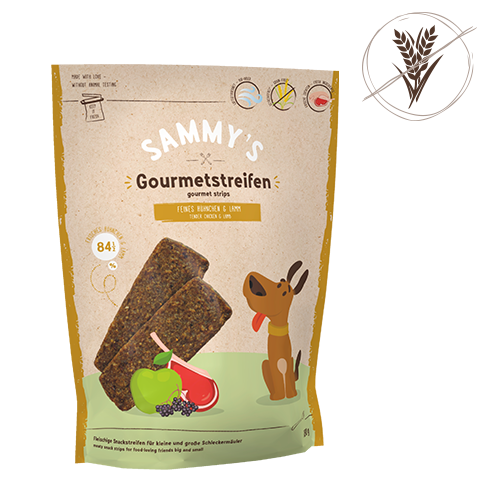 Bosch Sammy's Snacks Sammy's Gourmet Strips Chicken and Lamb