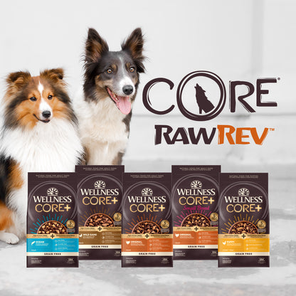 Wellness CORE+ RawRev Wild Game Grain Free Adult Dry Dog Food