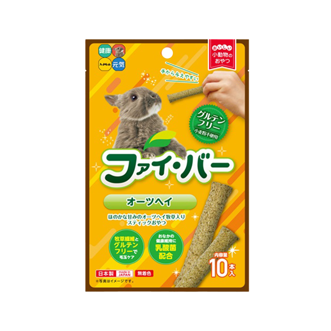 Hi-Pet Fi-Bar Oats Hay Sticks for Rabbits & Small Pets – 10pcs