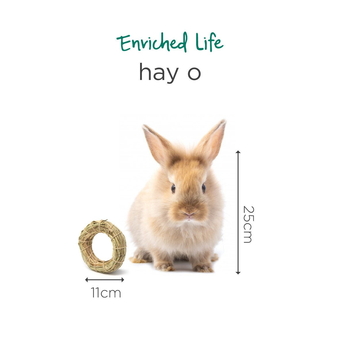 Oxbow Enriched Life Hay-O for Small Pets