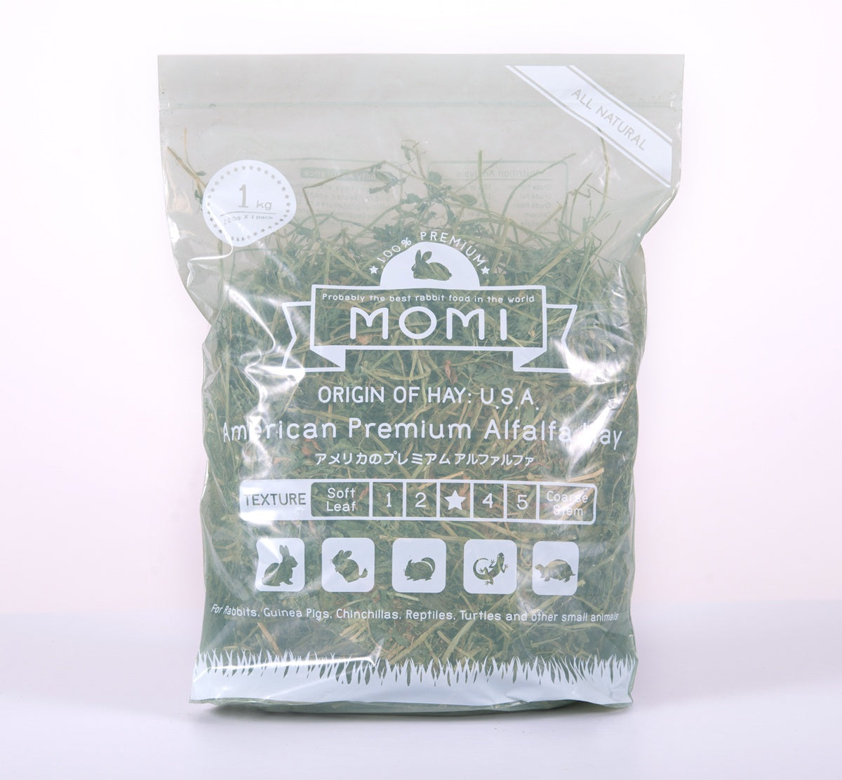 Momi Alfalfa Hay | High-Calcium Hay for Young, Pregnant & Nursing Pets