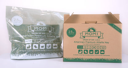Momi Alfalfa Hay | High-Calcium Hay for Young, Pregnant & Nursing Pets