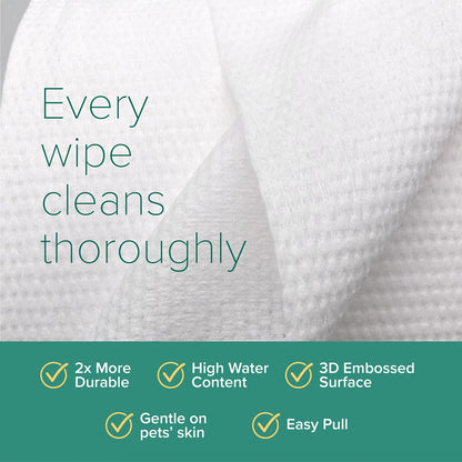 Nurture Pro AG+ Silver Pet Wipes Unscented (10 Sheets) - 20pack