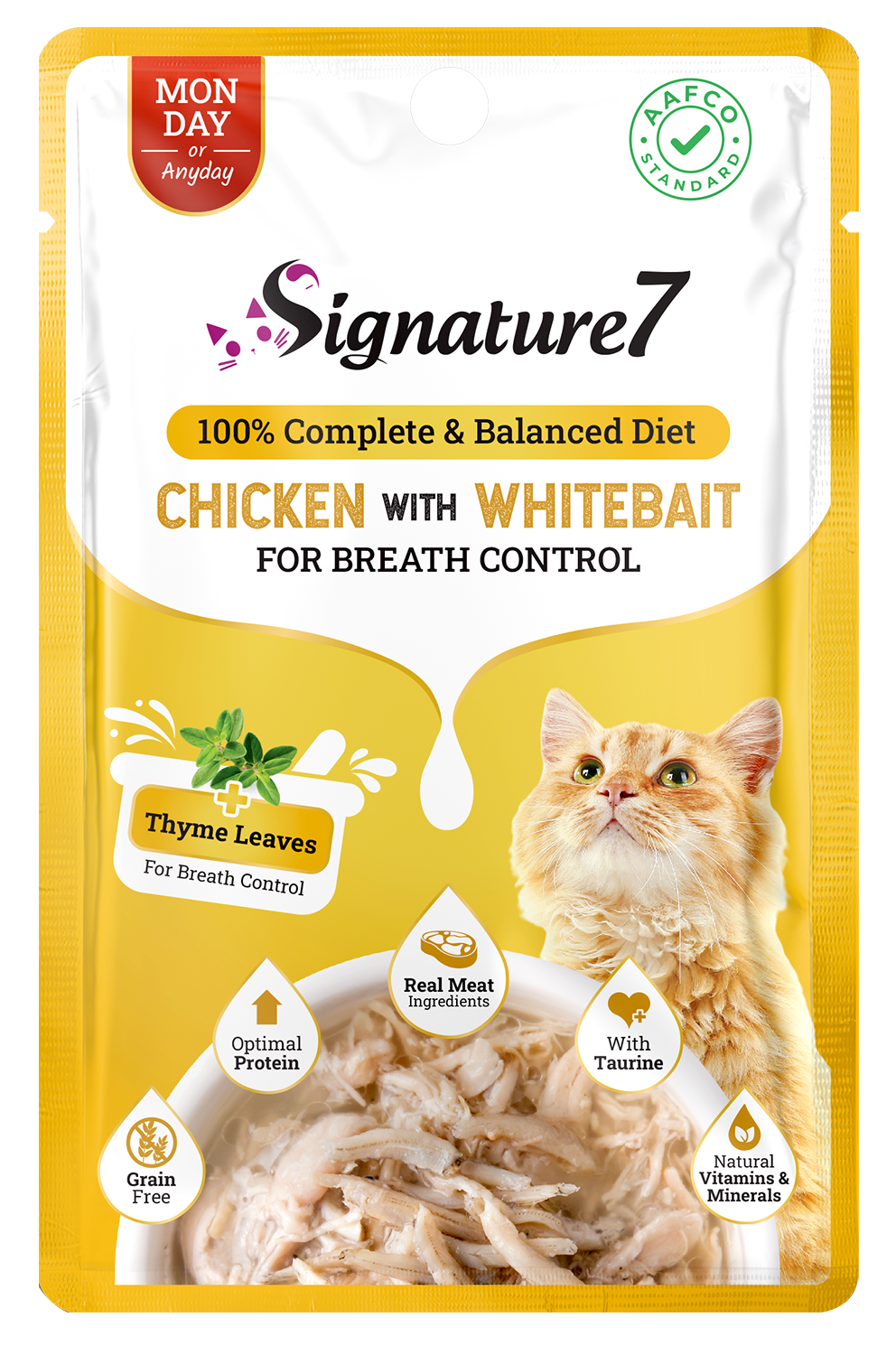 Signature7 Chicken & Whitebait in Gravy (Breath Control – Monday) 50g