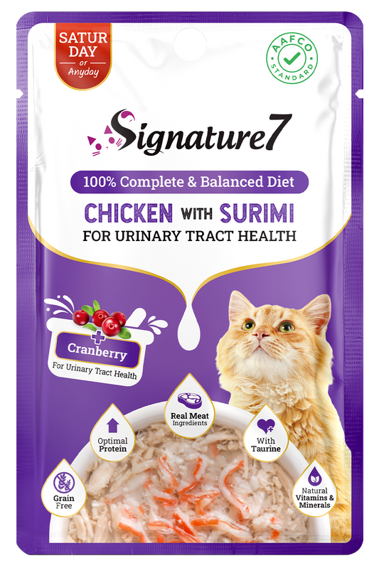 Signature7 Chicken & Surimi in Gravy (Urinary Tract Health – Saturday) 50g
