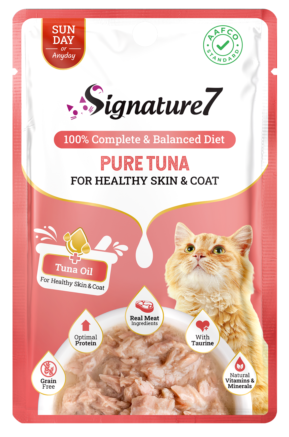 Signature7 Tuna in Gravy (Skin & Coat – Sunday) 50g