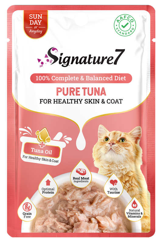 Signature7 Tuna in Gravy (Skin & Coat – Sunday) 50g